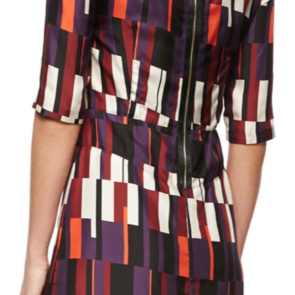 NWT $525 Rag & Bone Anne Printed Silk A-Line Dress in size 2! - Picture 5 of 6